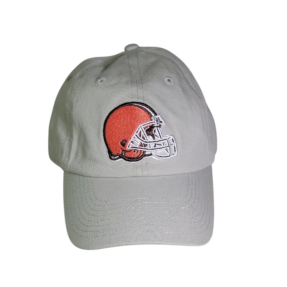 NFL Team Apparel Cleveland Browns Embroidered Logo Hat Adjustable Cap